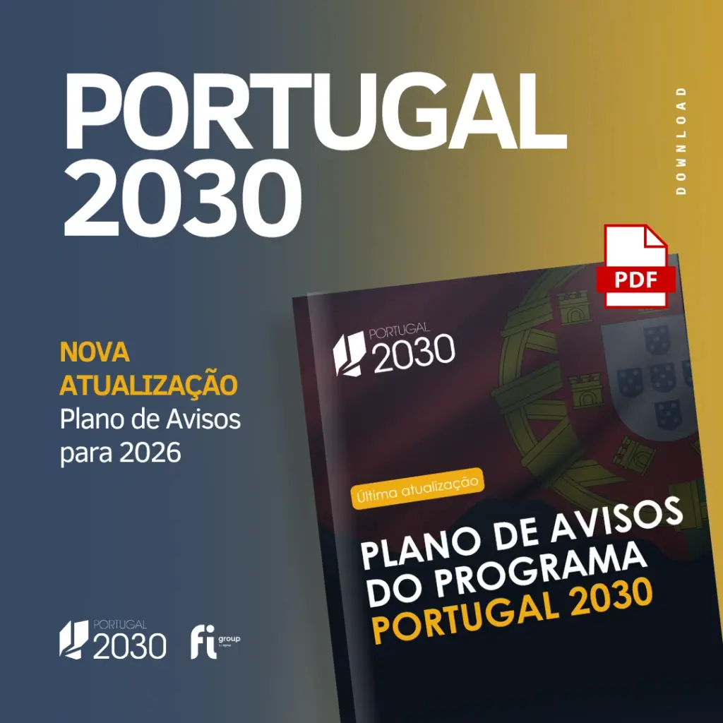 Guia Portugal 2030 - Calendário de avisos e oportunidades de financiamento